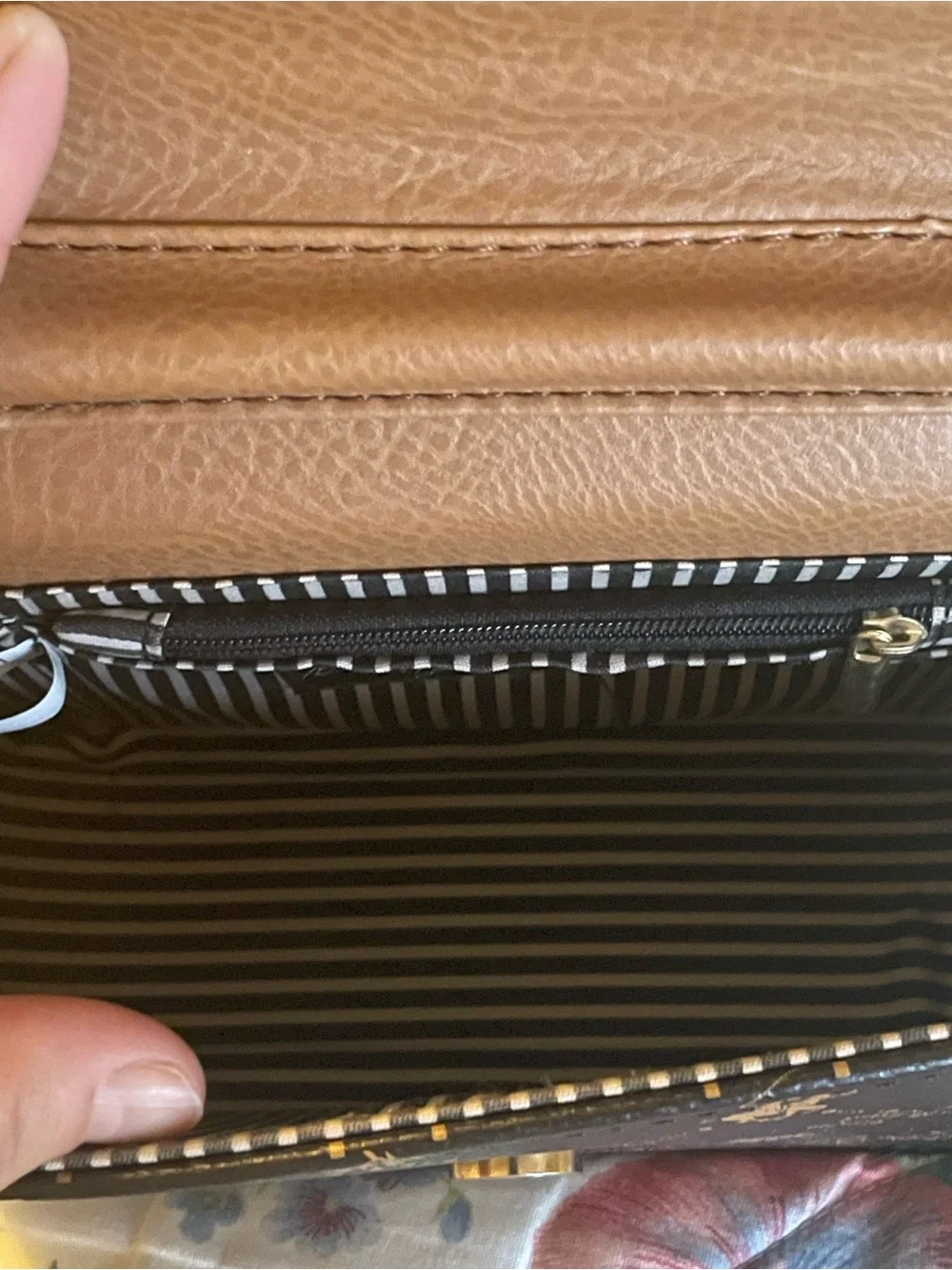 Beverly Hills Polo Club Black Chain Crossbody or Shoulder Bag